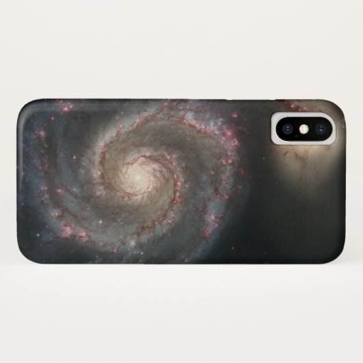 Whirlpool Galaxy (Space) (universum) (Messier 51A) Case-Mate iPhone Case (Achterkant (horizontaal))