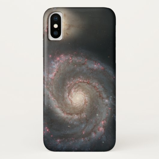 Whirlpool Galaxy (Space) (universum) (Messier 51A) Case-Mate iPhone Case (Achterkant)