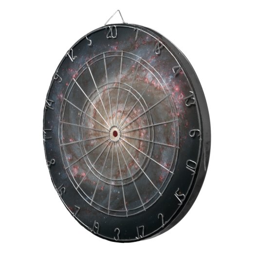 Whirlpool Galaxy (Space) (universum) (Messier 51A) Dartbord (Voorkant Rechts)