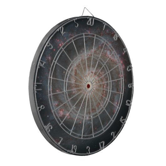 Whirlpool Galaxy (Space) (universum) (Messier 51A) Dartbord (Voorkant Links)