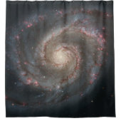 Whirlpool Galaxy (Space) (universum) (Messier 51A) Douchegordijn (Voorkant)