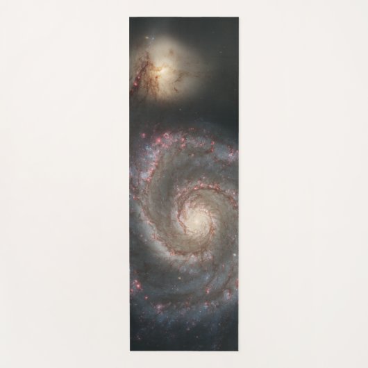 Whirlpool Galaxy (Space) (universum) (Messier 51A) Yogamat (Voorkant)