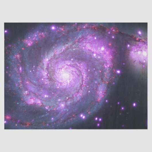 Whirlpool Galaxy Tissuepapier (Voorkant)