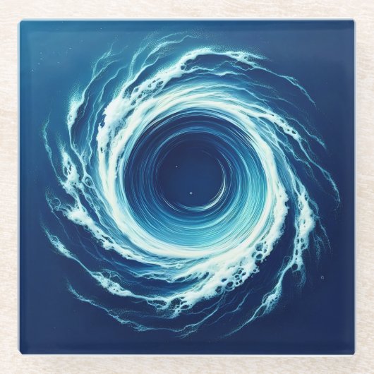 whirlpool glazen onderzetter (Voorkant)