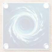 whirlpool glazen onderzetter (Achterkant)