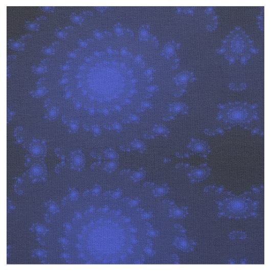 Whirlpool Ocean Depths Fractal patterned Fabric Stof (Close Up)