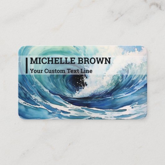 Whirlpool-service Visitekaartje (Voorkant)