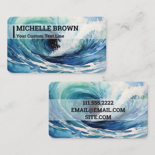 Whirlpool-service Visitekaartje (Voorkant / Achterkant)