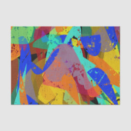 Whirlpool van kleur tissuepapier