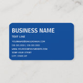 Whirlpool zwembad visitekaartje (Achterkant)