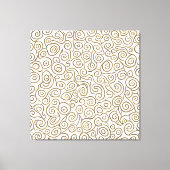 Whirls of Wonder: Spiralen van verfijning Canvas Afdruk (Voorkant)