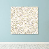 Whirls of Wonder: Spiralen van verfijning Canvas Afdruk (Insitu (Houten vloer))