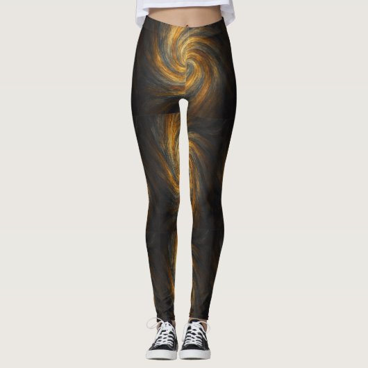 Whirlshade Alloyflux - Een vortex van vloeibaar vu Leggings (Voorkant)