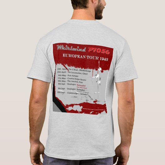 Whirlwind - alle opbrengsten naar het WFP T-shirt (Achterkant)