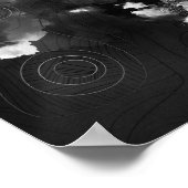 Whirlwind bij nacht poster (Hoek)