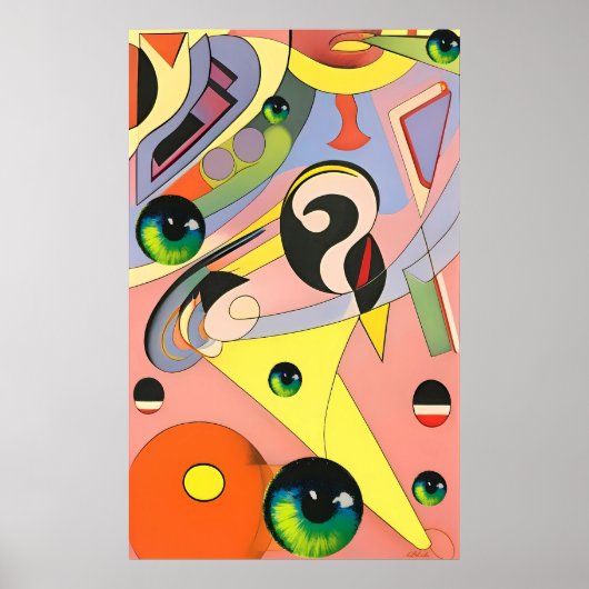 Whirlwind Ken Gage Surrealisme Poster (Voorkant)