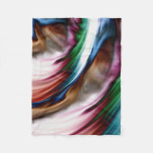 Whirlwind Rainbow Golden Snow Fleece Deken (Voorkant)