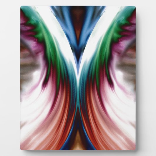 Whirlwind Rainbow Golden Snow Mirror Fotoplaat (Voorkant)