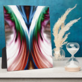 Whirlwind Rainbow Golden Snow Mirror Fotoplaat (Zijkant)