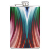 Whirlwind Rainbow Golden Snow Mirror Heupfles (Voorkant)