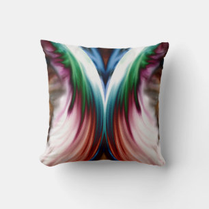 Whirlwind Rainbow Golden Snow Mirror Kussen