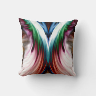Whirlwind Rainbow Golden Snow Mirror Kussen