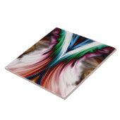 Whirlwind Rainbow Golden Snow Mirror Tegeltje (Zijkant)