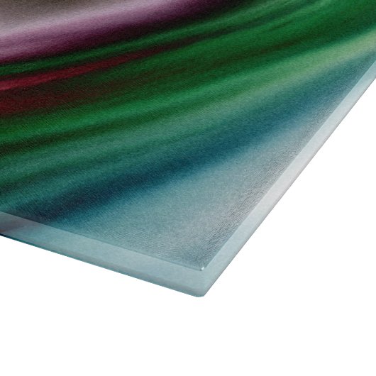 Whirlwind Rainbow Golden Snow Snijplank (Hoek)