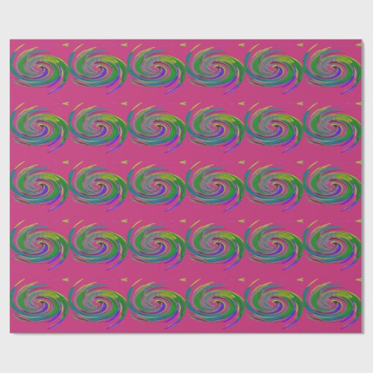 Whirlwind Roze Cadeaupapier (Vlak)