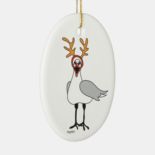 Whisical Holiday Seagull Ornament (Rechts)