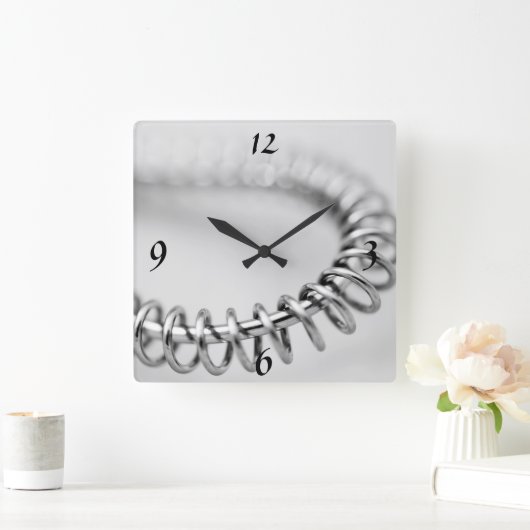 Whisk Acrylo Keuken Vierkante Klok (Huis)