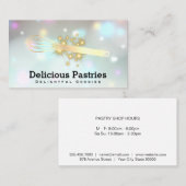 Whisk and Stars | Bokeh Glow Visitekaartje (Voorkant / Achterkant)