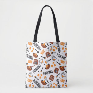 Whisk & Bake Delight: Keuken Bakken Essentials Tote Bag