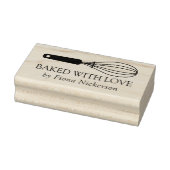Whisk Bked with Love Rubberstempel (Stempel)