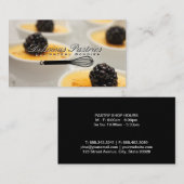 Whisk | Crème Brule Dessert Visitekaartje (Voorkant / Achterkant)