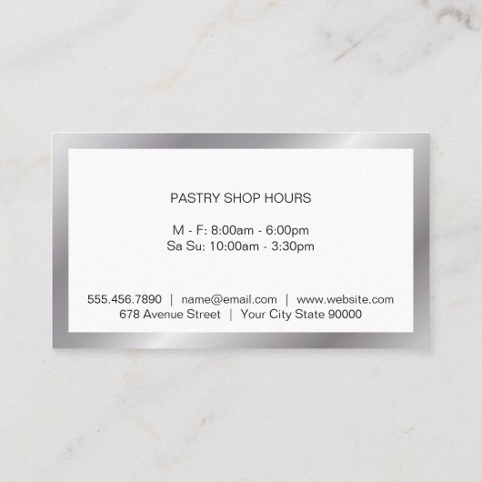 Whisk | Culinair Master Visitekaartje (Achterkant)