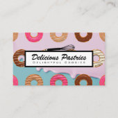 Whisk | Donuts | Icatie-achtergrond Visitekaartje (Voorkant)