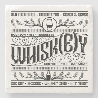 Whisk(e)y-coaster Stenen Onderzetter