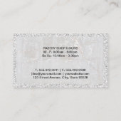 Whisk en Chef Pet | Marmer Visitekaartje (Achterkant)