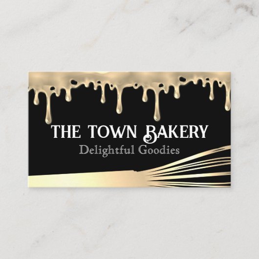 Whisk en Icing | Bakkerij Visitekaartje (Voorkant)