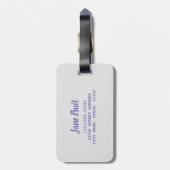 Whisk- en koelspatroon voor keukengerei bagagelabel (Achterkant verticaal)