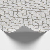 Whisk- en koelspatroon voor keukengerei cadeaupapier (Hoek)