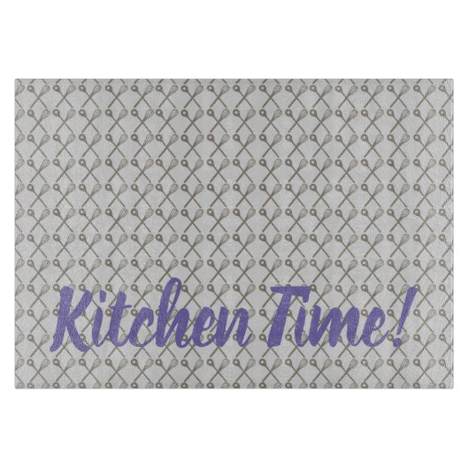 Whisk- en koelspatroon voor keukengerei snijplank (Voorkant)