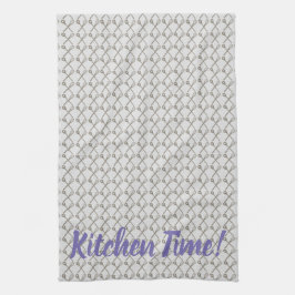 Whisk- en koelspatroon voor keukengerei theedoek