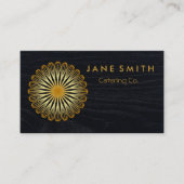 Whisk Flower Kitchen voor bakkerij, catering Visitekaartje (Voorkant)