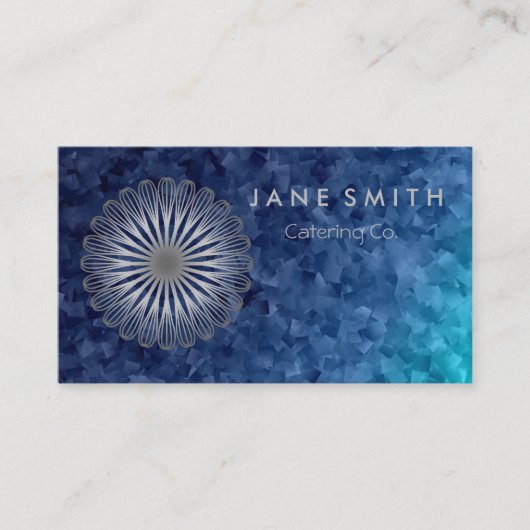 Whisk Flower Kitchen voor bakkerij, catering Visitekaartje (Voorkant)