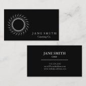 Whisk Flower Kitchen voor bakkerij, catering Visitekaartje (Voorkant / Achterkant)