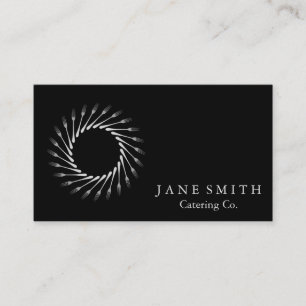 Whisk Flower Kitchen voor bakkerij, catering Visitekaartje