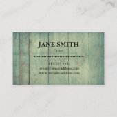 Whisk Flower Kitchen voor bakkerij, catering Visitekaartje (Achterkant)