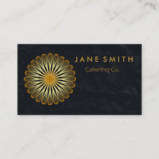 Whisk Flower Kitchen voor bakkerij, catering Visitekaartje (Voorkant)